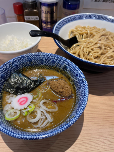 「かれあつなみ　半ライス」@狼煙 浦和店の写真