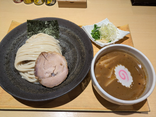 「海老つけ蕎麦（大盛り）」@つけ蕎麦 中華蕎麦 尚念 安曇野店の写真