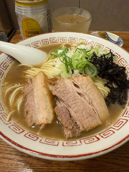 「煮干しそば」@煮干中華そば専門 煮干丸の写真