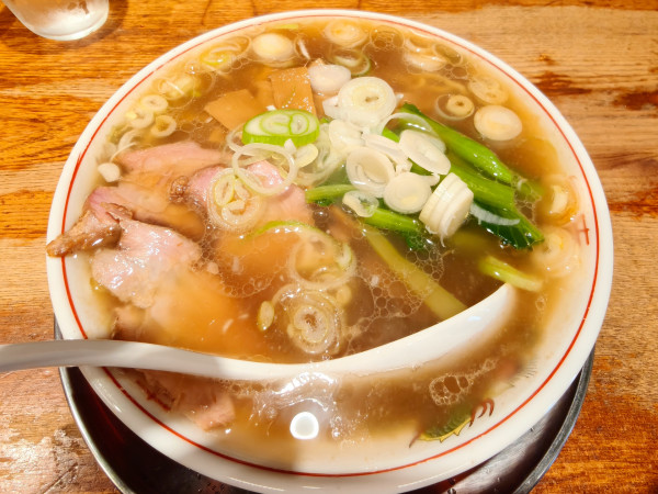 「もっと美味しい生姜醤油ラーメン」@渡なべの写真