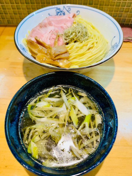 「【限定】貝煮干し塩つけ麺（大）【1250円】」@猫と月の写真
