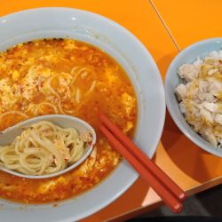 タンタンメン ＋ よだれ鶏丼
