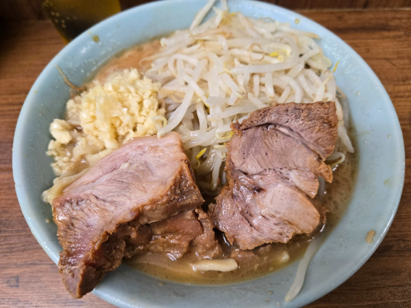 「ラーメン(ニンニク)」@ラーメン二郎 池袋東口店の写真