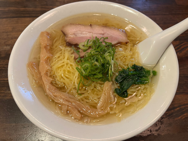 「イベリコ塩らーめん大盛固め980円」@TAMAZOU-86の写真