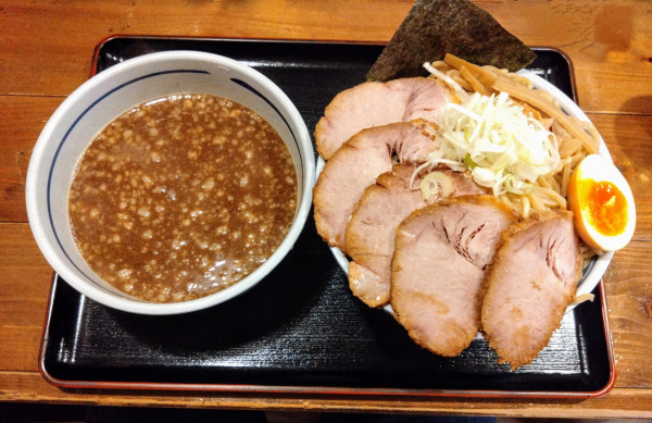 「肉つけ麺(特盛り)」@つけ麺 秋山の写真