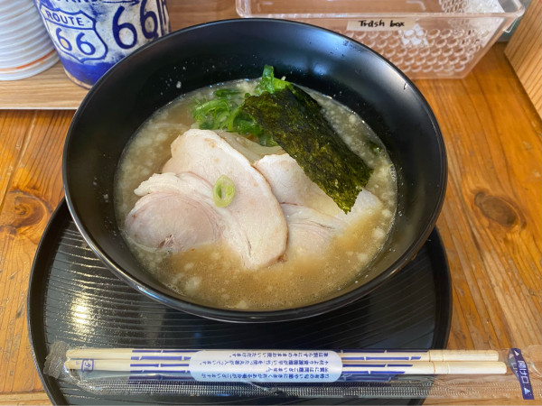 「ハーフラーメン1,000円」@嵐山 天龍らーめんの写真