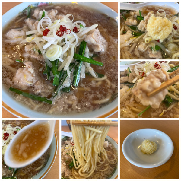 「【限定】国産牛もつラーメン1000円ニンニク50円」@カッパラーメンの写真