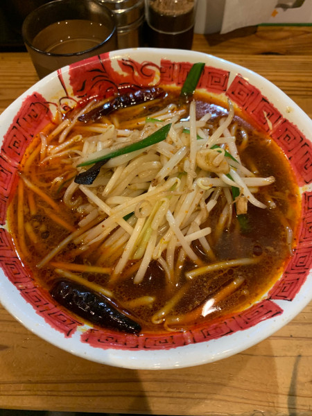 「朱○麺　1000円」@麺屋遼太郎 東深津店の写真