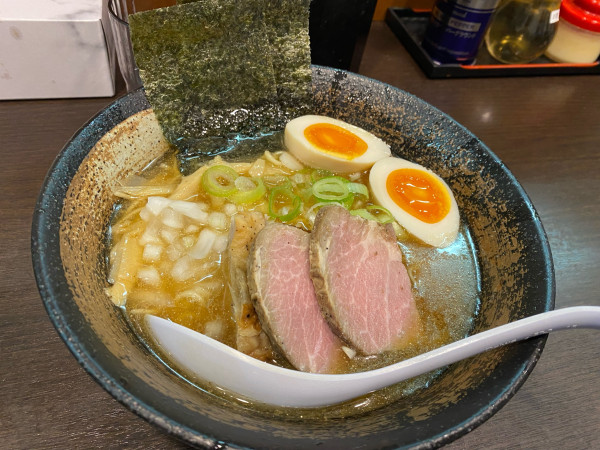 「特製煮干し中華そば1,150円」@麺匠 億の写真
