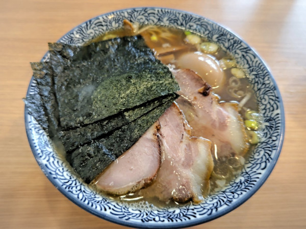 「特製中華そば」@中華そば専門 とんちぼの写真