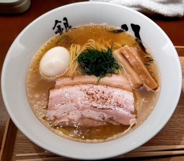 「特製中華そば」@中華そば 銀座 八五の写真