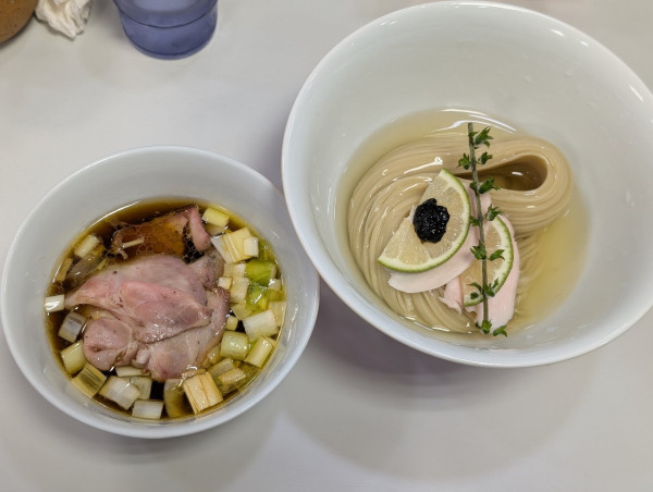 「ヨコスト盛り昆布水つけ麺醤油」@YOKOKURA STOREHOUSEの写真