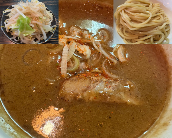 「つけめん(300g)+野菜」@麺屋 和利道 waritoの写真