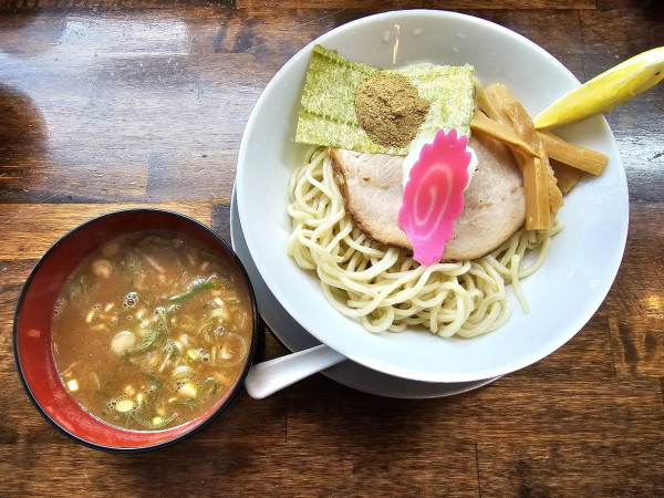 「つけ麺　1100円」@秋刀魚煮干し蕎麦 高倉の写真