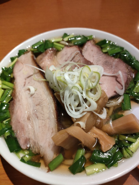 「ラーメンチャーシューニラトッピング」@らーめん餃子専門 一 HAJIMEの写真