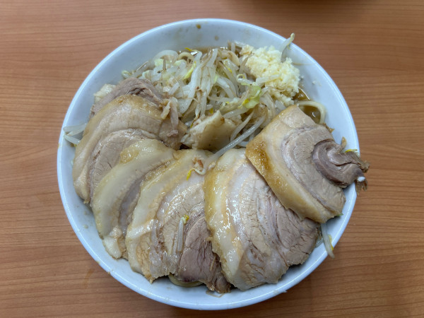 「小豚ラーメン　ブタ5枚　1,130円」@ラーメン二郎 仙台店2の写真