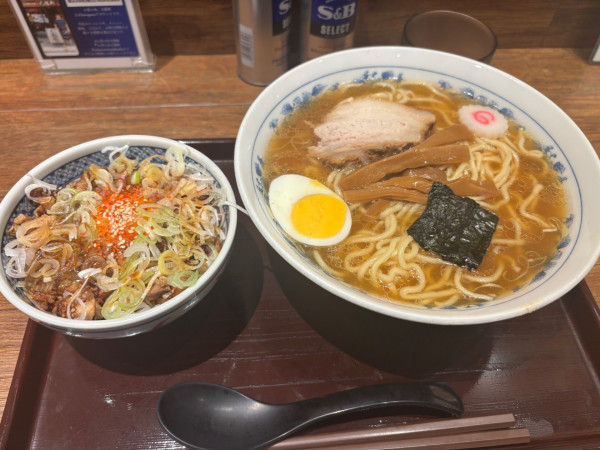 「中華そば　大勝軒のまかない飯」@お茶の水、大勝軒の写真