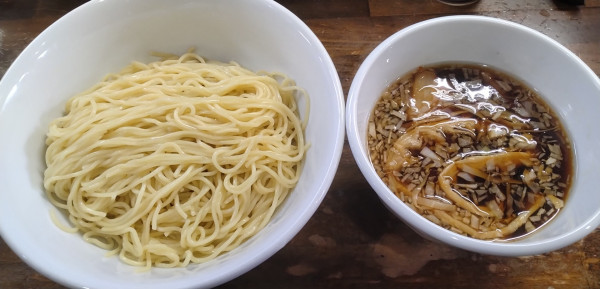 「(限定)八王子つけ麺(並)」@らーめん なぶら 左入店の写真