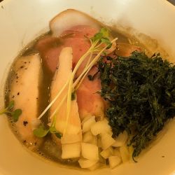 濃厚 飲む煮干しラーメン&あおさ