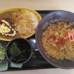 朝そば”カレー”500円