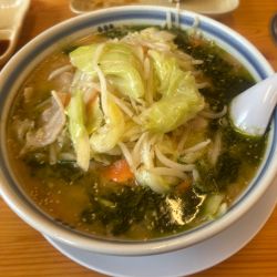 バジル味噌野菜ラーメン