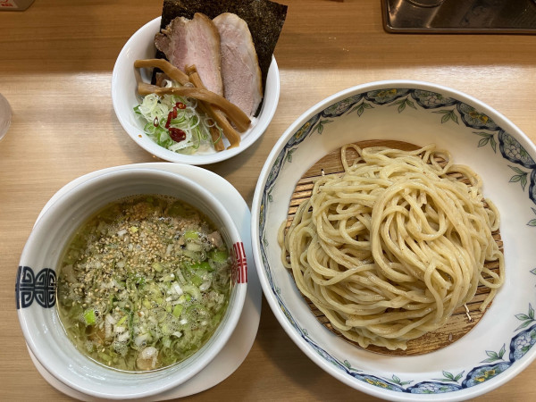 「粟國の塩つけそば」@中華そば 多賀野の写真