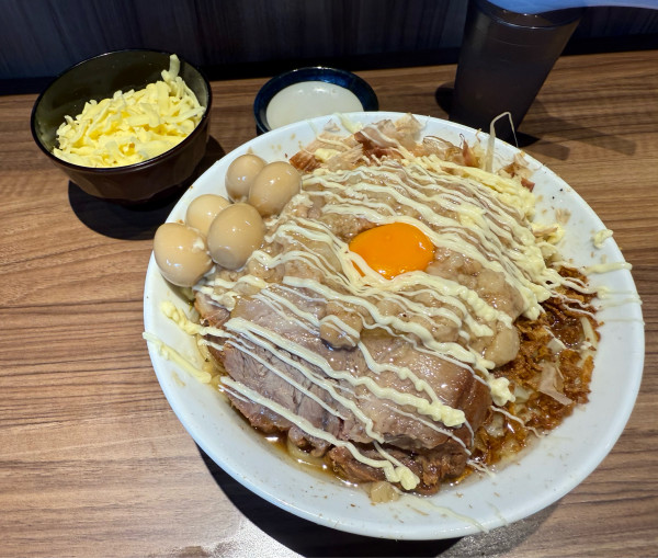 「汁無し蕎麦」@らーめん菊の写真