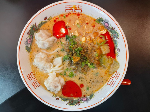 「冷やしわんたん担々麺」@赤坂中華わんたん亭の写真