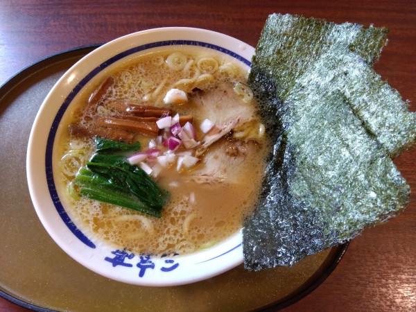 「濃厚鶏白湯醤油ラーメン」@三宝亭 与野本町店の写真