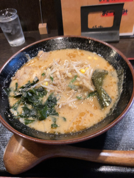 「焼きあご出し胡麻らーめん　800円」@福寅の写真