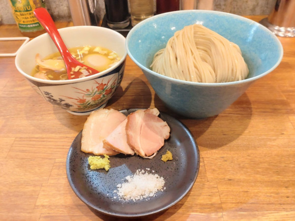 「季節限定　昆布水つけめん塩＋中盛」@麺処 青野の写真