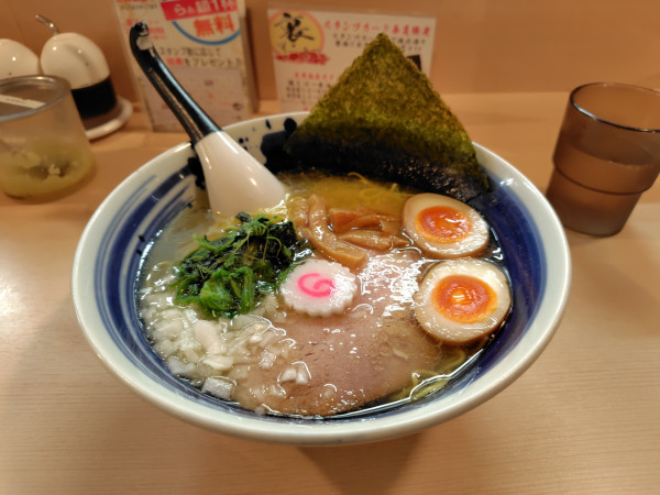 「味玉塩そば¥1000」@らぁ麺 しお喜の写真