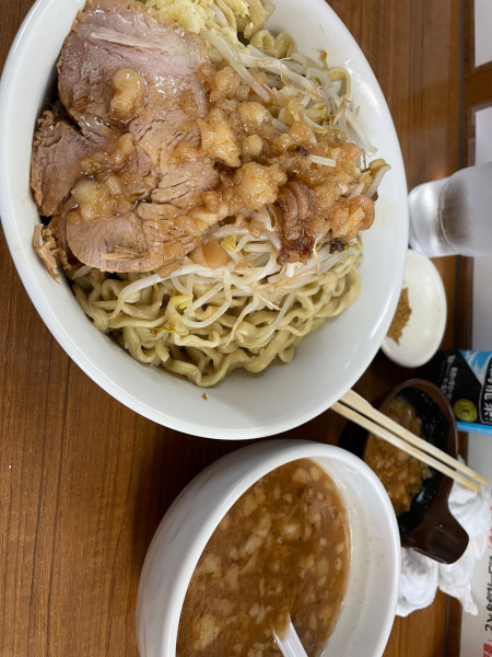 「釜揚げつけ麺大」@ラーメンの店 どでん 北浦和店の写真