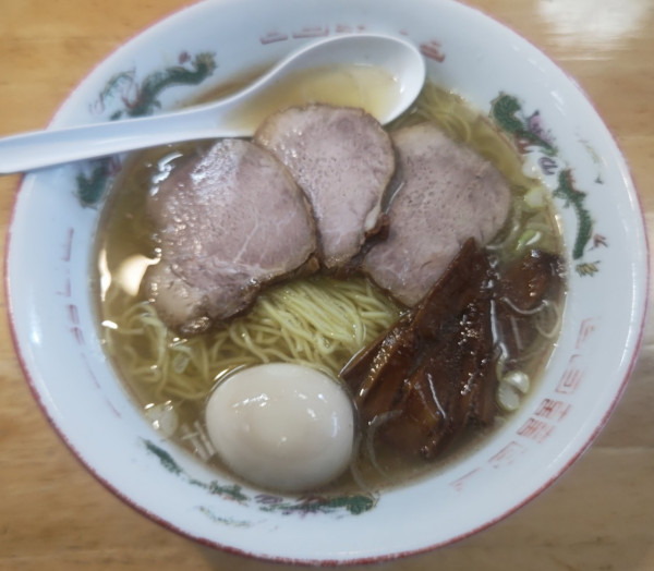 「中華そば+玉子+チャーシュー」@中華そば さとうの写真