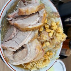 子豚小　全マシ、アレ生姜、生卵（1,300円）