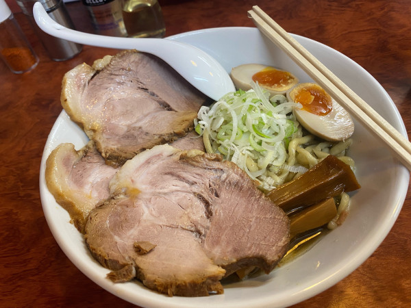 「DXらー麺大」@自家製太麺 元気屋の写真
