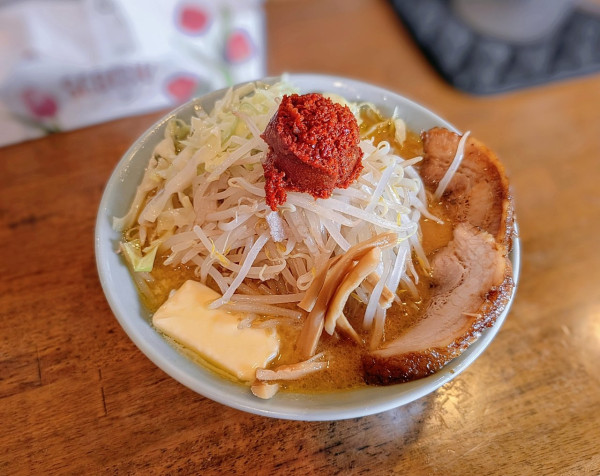 「白味噌󠄀バターらーめん」@めんりゅうの写真