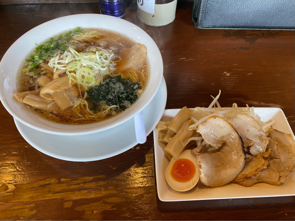「ラーメン全部盛り1,300円」@つけ麺 七菜矢の写真