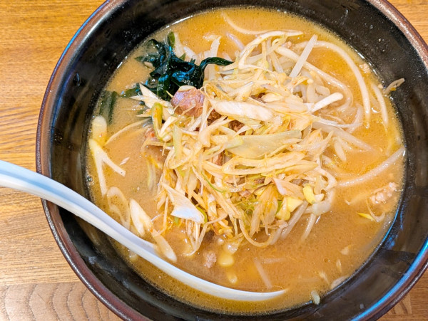 「ねぎみそラーメン」@熊ぼっこの写真