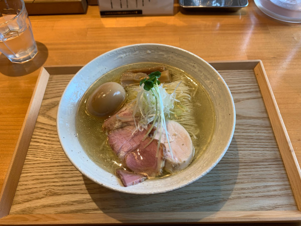 「味玉鶏塩らぁ麺1,080円」@HARE tokidoki MUGIの写真