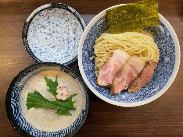 「花向けつけ麺」@麺彩 餞-hanamuke-の写真