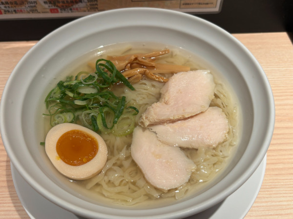 「冷やし会津山塩ラーメン」@麺処 若武者 浅草店の写真