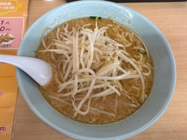 「みそらーめん」@くるまやラーメン 箕輪店の写真