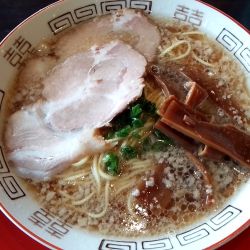 中華そば中太ストレート麺