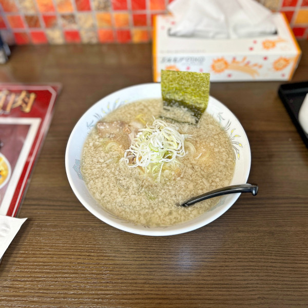 「こってり醤油ラーメン＋味玉」@珍來 六町店の写真
