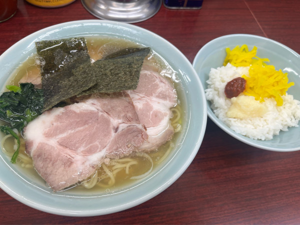 「チャーシュー麺(並) ライス(小) ¥1,050」@ラーメンビッグの写真