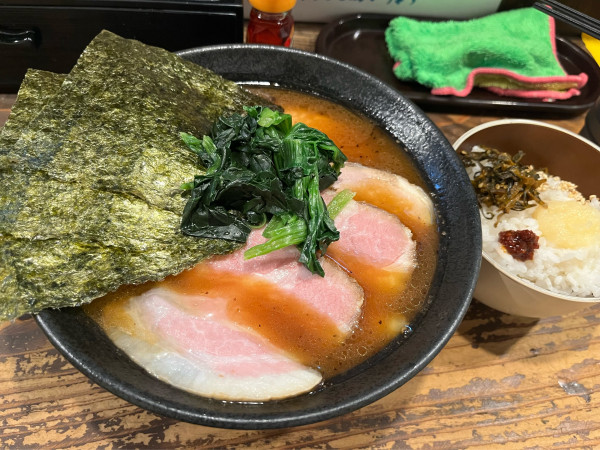 「チャーシューメン　半ライス　¥1,300」@麺処 真名呼の写真