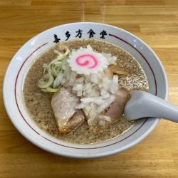 背脂 玉葱入り 醤油ラーメン