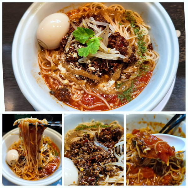 「イタリアン担々麺＋味玉＝1150円」@らーめん 三極志の写真
