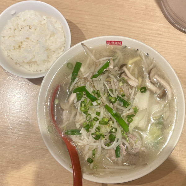 「塩タンメン」@味噌麺処 花道庵 川崎平間店の写真